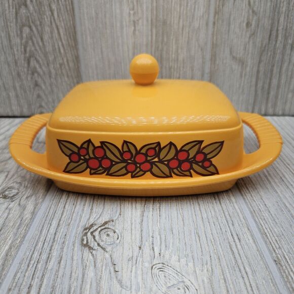 Vintage 70's Emsa‎ Lot MCM Retro Mod Cream Sugar Butter Salt Pepper W. Germany - Picture 3 of 15